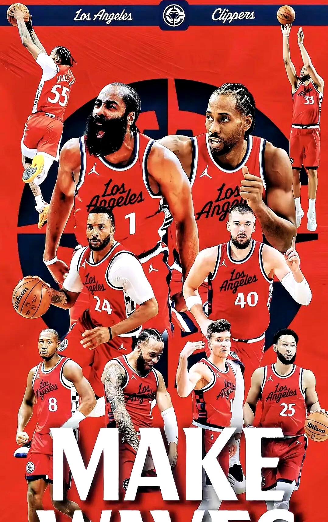 快船力克猛龙，继续高歌猛进